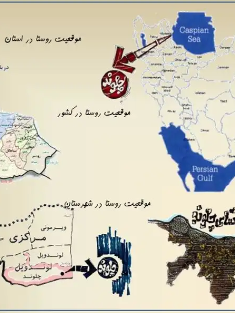 تحلیل معماری و کالبدی روستای چلوند آستارا پروژه درس روستا