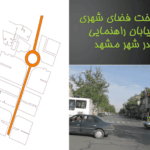 پاورپوینت شناخت فضای شهری خیابان راهنمایی مشهد (۸۱ اسلاید)