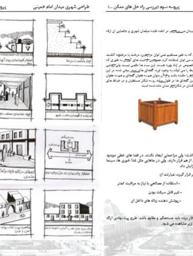 پاورپوینت تحلیل و طراحی میدان امام خمینی تهران (۹۷ اسلاید)