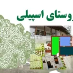 تحلیل بافت و معماری روستای کوهستانی اسپیلی دیلمان در پروژه درس روستا