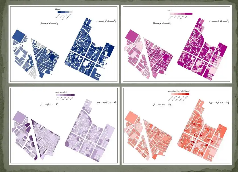 پاورپوینت آسیب پذیری بافت های شهری با Fuzzy Logic و GIS