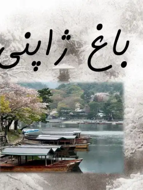 پاورپوینت بررسی باغ ژاپنی - چیدمان عناصر سنگ و آب و گیاه در طراحی سنتی ژاپنی