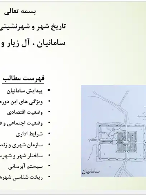 سازمان فضایی و ریخت‌شناسی شهرهای ایران در دوره سامانیان و آل‌بویه و آل زیار