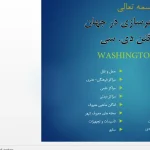 تحلیل هندسه شبکه معابر، فضاهای باز شعاعی و میدان‌های طرح پیر شارل لانفان برای واشنگتن دی.سی در پاورپوینت شهرسازی
